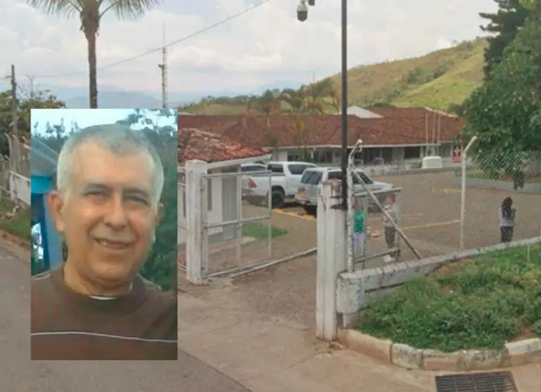 A Ricardo León Cuartas Urrego (detalle), de 68 años, lo atacaron en la entrada del Hospital María Antonia Toro de Elejalde, de Frontino, donde trabajaba hace un par de años. FOTOS: CORTESÍA
