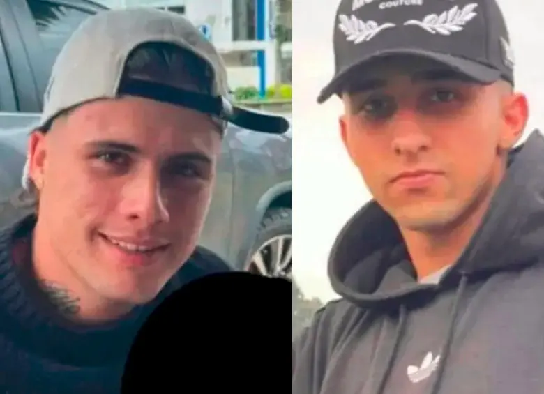 Andrés Camilo López Noreña (izq.) y Kevin Vásquez (der.) se encuentran desaparecidos desde la madrugada del pasado viernes. FOTOS: CORTESÍA MI ORIENTE