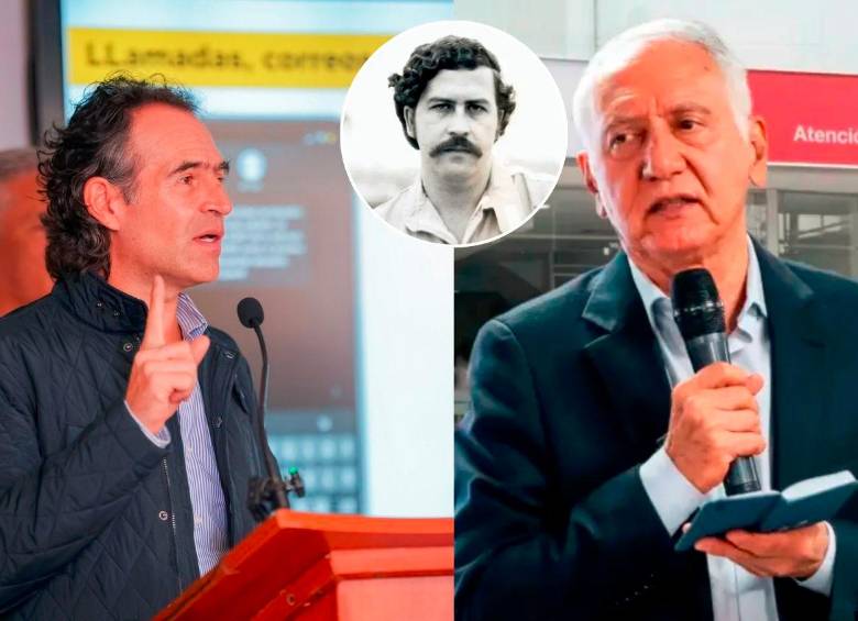 El alcalde de Medellín, Federico Gutiérrez, comparó al ministro de Salud, Guillermo Alfonso Jaramillo, con Pablo Escobar por sus declaraciones sobre la crisis de la salud. FOTOS: COLPRENSA Y CORTESÍA