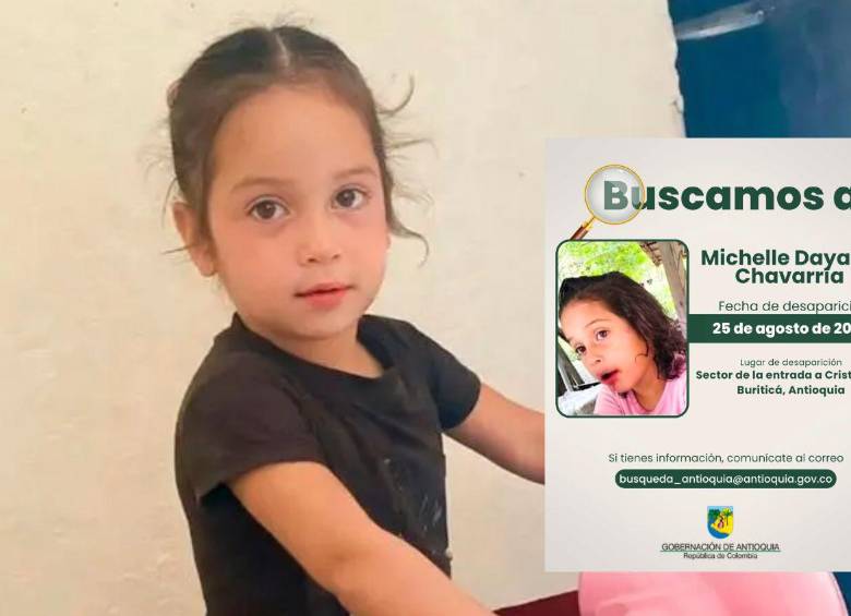 Michelle Dayana Henao Chavarría se encuentra desaparecida desde la mañana de este lunes y las autoridades no tienen pista sobre su paradero. FOTOS: CORTESÍA FAMILIA