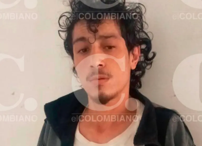 Él es Cristian Alexis González Gallego, alias Lámpara, el hombre de 28 años señalado de golpear a un niño de cuatro años en Castilla. FOTO: CORTESÍA