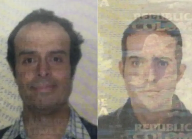 De izquierda a derecha: Alejandro Rodríguez Caicedo, de 53 años, y León Trujillo Gómez, de 54, están desaparecidos desde el sábado en el Parque Nacional de Chingaza. FOTOS: CORTESÍA