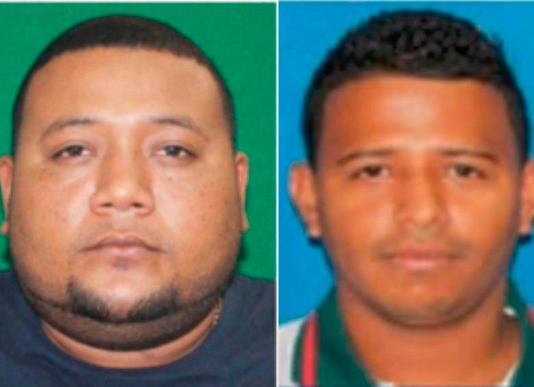Jean Carlo Valderrama (izq.), alias Balín, y José Abdiel Chérigo (der.), alias Coya, fueron capturados en las últimas horas en Medellín y Granada respectivamente. Ambos tenían vínculos con importantes estructuras criminales del departamento. FOTOS: CORTESÍA