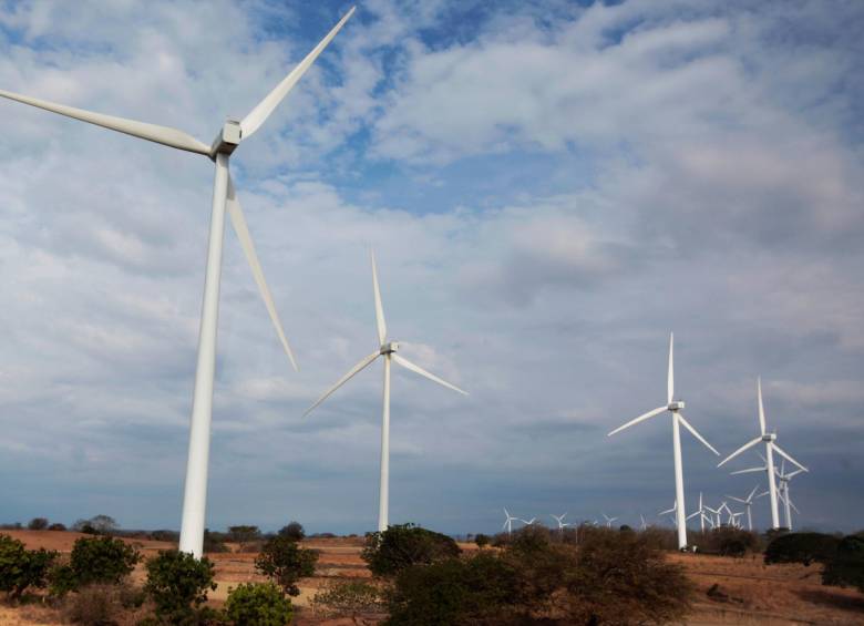 De los 80 proyectos para la generación de energía renovable programados para el 2023 y 2024 y que fueron analizados en el informe, tres se ubican en el departamento de La Guajira. FOTO Colprensa