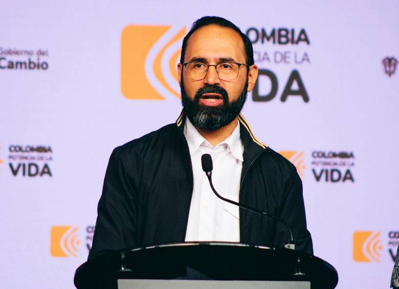 Omar Andrés Camacho, ministro de Minas y Energía. FOTO: Presidencia