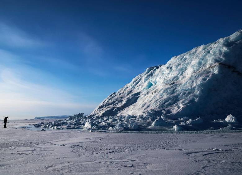Los glaciólogos mostraron su preocupación por el derretimiento de la capa de hielo, lo que aumentaría el nivel del mar. FOTO: Nasa. 