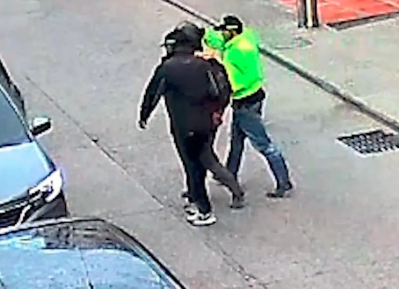 Un hombre, identificado como Sebastián López Jaramillo, fue abordado por dos falsos agentes de la Sijín de la Policía Nacional y lo secuestraron en zona urbana de Marinilla. FOTO: CORTESÍA GOBERNACIÓN DE ANTIOQUIA