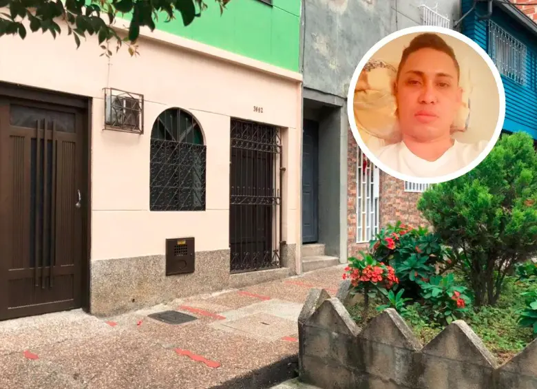 Dentro de esta vivienda del barrio Boston, en el centro de Medellín, fue encontrado el cuerpo sin vida de Marco Guillermo Cerro Moreno, de 38 años. Llevaba en esta propiedad una semana. FOTOS: Laura Rosa Jiménez ycortesía
