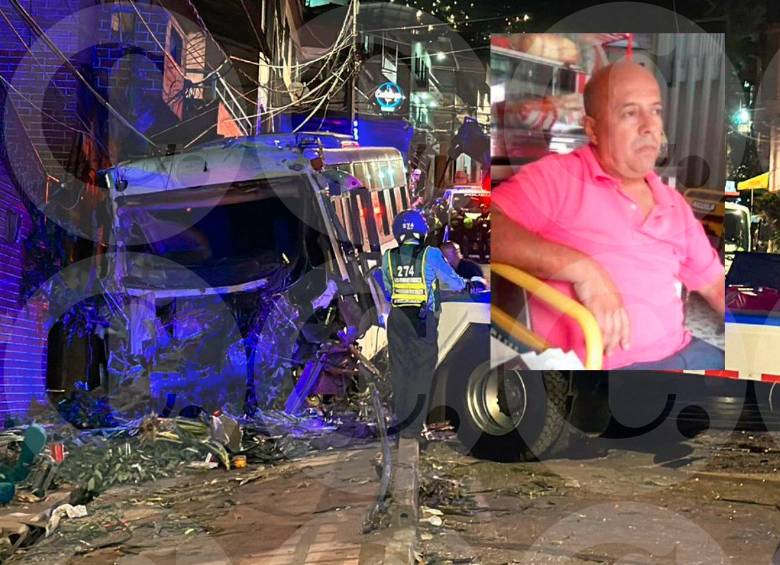 Óscar de Jesús Herrera Vargas, de 61 años, era el conductor del vehículo de servicios especiales que falleció en el accidente registrado este lunes festivo en Manrique Central. FOTOS: CORTESÍA