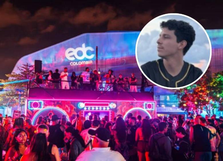Ismael Gerardo Méndez Huertas, de 27 años, murió tras ser encontrado en delicado estado de salud en uno de los baños del festival EDC, que se realizaba en la Unidad Deportiva Atanasio Girardot. FOTOS: CORTESÍA