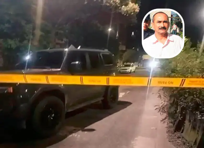 El ataque en contra de Mauricio Vanoy Bohórquez, de 42 años, y a una mujer en el barrio La Iguaná tiene al sobrino del exparamilitar Ramiro ‘Cuco’ Vanoy (detalle) entre la vida y la muerte. FOTO: CORTESÍA