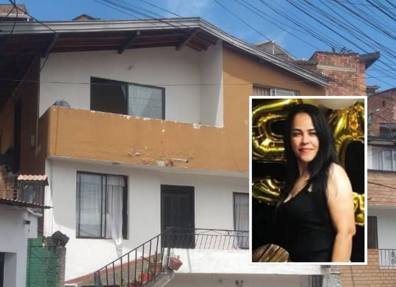 Dentro del tercer piso de esta edificación, ubicada en el barrio Popular 2, de Medellín, ocurrió el asesinato de Janeth Estela Álvarez Rivera (detalle), de 53 años. Su excompañero sentimental, Jorge Andrés Villada Ramírez, de 45, también murió en los hechos. FOTO: GUILLERMO LEÓN OSPINA MUÑOZ Y CORTESÍA