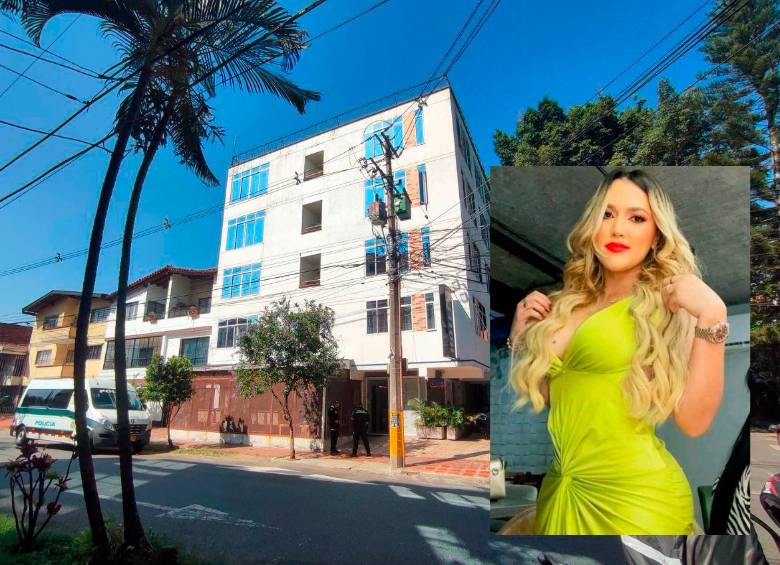 En las afueras de este hotel, ubicado en el barrio Naranjal, de Medellín, ocurrió la muerte de Zaida Andrea Sánchez Polanco, de 27 años, y quien era conocida con el alias de La Diabla. FOTOS: Andrés García Hernández y cortesía