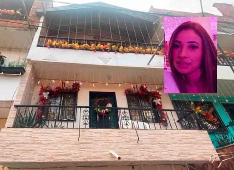 Evelin Mesa (detalle), de 38 años, murió en medio de una discusión con su pareja, quien también apareció muerto dentro de la propiedad. FOTOS: Cortesía