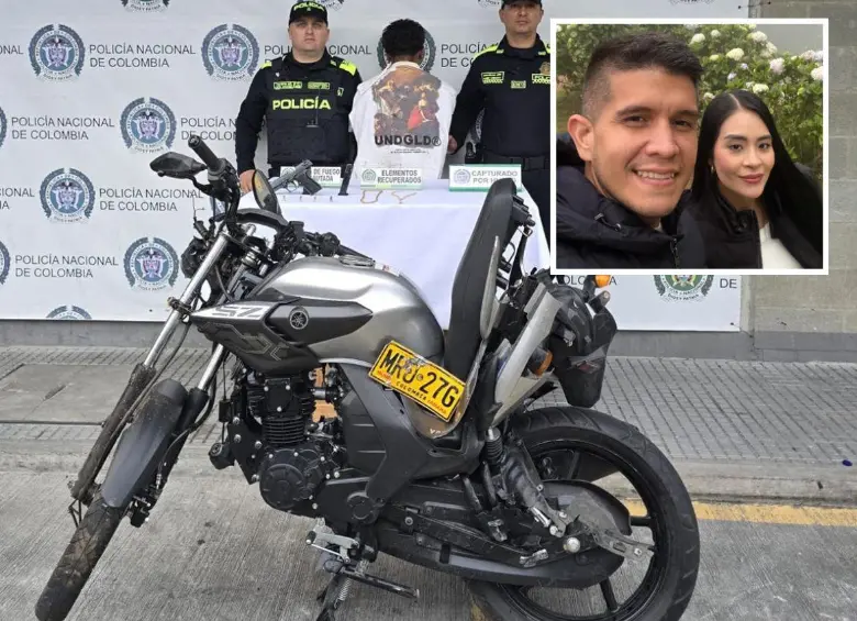 El periodista venezolano José Gregorio Fadul y su compañera sentimental María José Nieves fueron víctimas de un hurto en la avenida El Poblado. Por este hecho hubo una captura. FOTO: CORTESÍA POLICÍA METROPOLITANA Y TOMADA DE NOTICIAS 24 HORAS