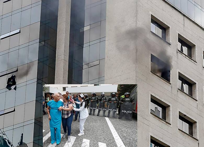 Médico asesinado y consultorio incendiado por atacante en la Clínica Medellín imagen de la publicación