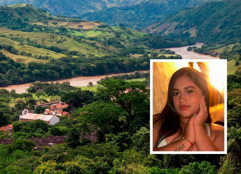 Emiliana Castrillón Herrera (detalle), de 19 años, está desaparecida desde el 1 de noviembre en el municipio de Venecia. El cuerpo hallado el lunes en las aguas del río Cauca, en el corregimiento Bolombolo, se presume que sería el de ella. FOTOS: JULIO CÉSAR HERRERA Y CORTESÍA