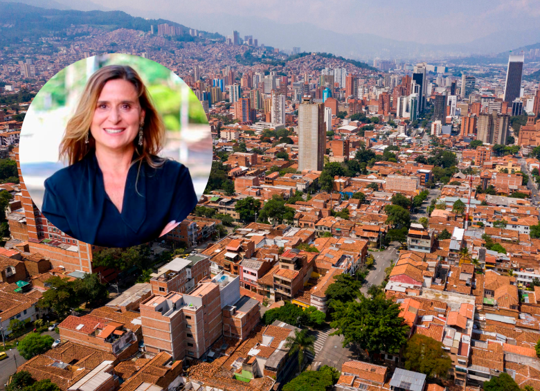 Mónica Ospina, directora de Medellín Cómo Vamos, habla de los retos que tiene la ciudad en 2025, principalmente para disminuir el hambre, el déficit de vivienda, mejorar la seguridad y la calidad de vida. FOTO cortesía