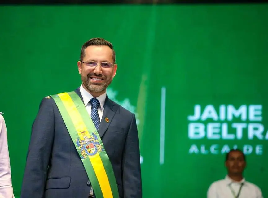 La candidatura al Senado del exalcalde de Bucaramanga, Jaime Andrés Beltrán, es objeto de una solicitud de revocatoria ante el CNE. FOTO: COLPRENSA