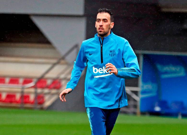 El mediocampista Sergio Busquets, de 34 años, podría anunciar su salida del Barcelona. FOTO TOMADA @5sergiob