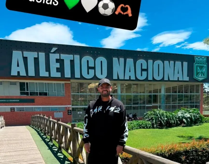 Esta fue la imagen que encendió las alarmas en la hinchada verdolaga. FOTO INSTAGRAM