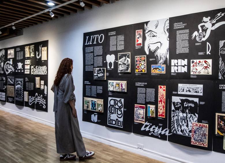 Esta es parte de la exposición filatélica en el Banco de La República. FOTO Julio César Herrera
