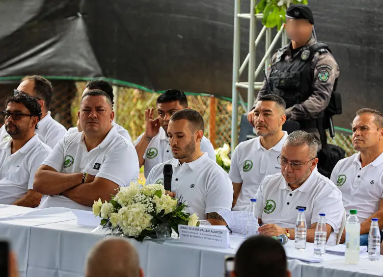 Desde 2022, los cabecillas de las estructuras armadas del Valle de Aburrá han participado en eventos con el Gobierno Nacional. FOTO El Colombiano