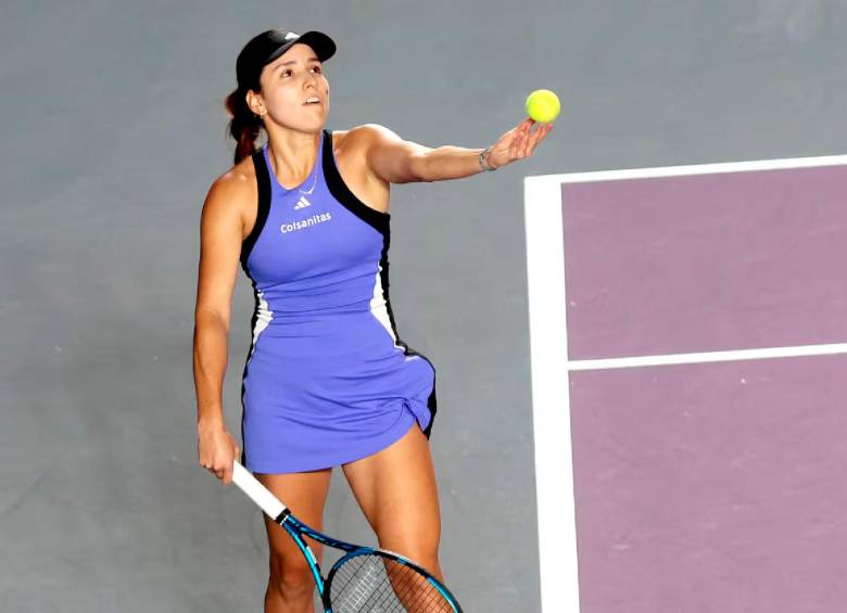 Camila Osorio es actualmente la número 80 del ranquin mundial de tenis. FOTO AFP