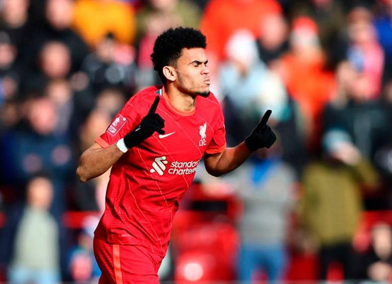 Luis Díaz se recupera de una lesión para estar listo y retomar la temporada con el Liverpool. FOTO LIVERPOOL FC