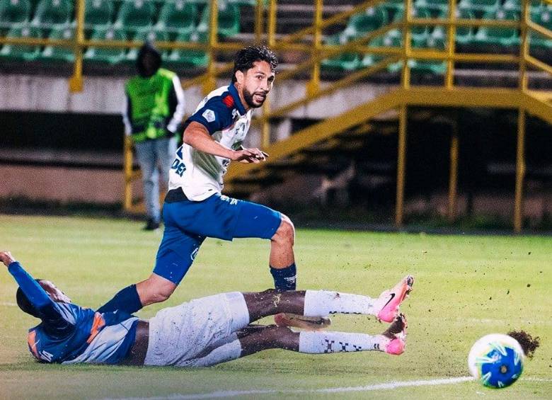 Pese al gol de Jeison Medina, DIM cayó con Chicó en la fecha 10 de la Liga BetPlay-2. FOTO DIMAYOR