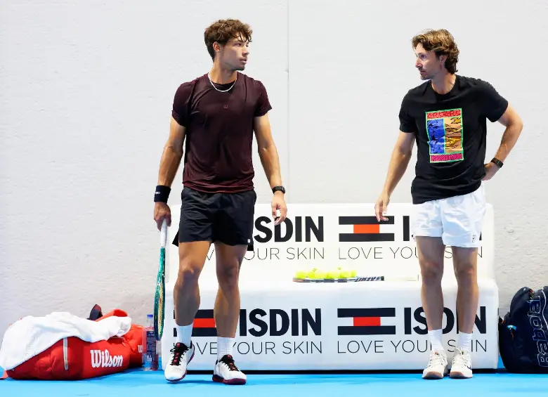 Carlos Alcaraz y Juan Carlos Ferrero anuncia su separación deportiva. Foto: GETTY.