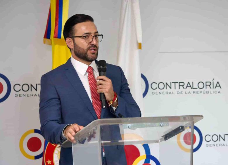 El vicecontralor, Carlos Mario Zuluaga. Foto: Redes Sociales @CGR_Colombia