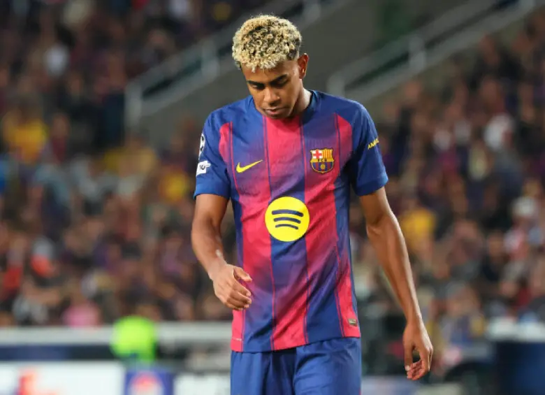 Lamine Yamal, una de las grandes figuras del fútbol mundial actual. FOTO: AFP