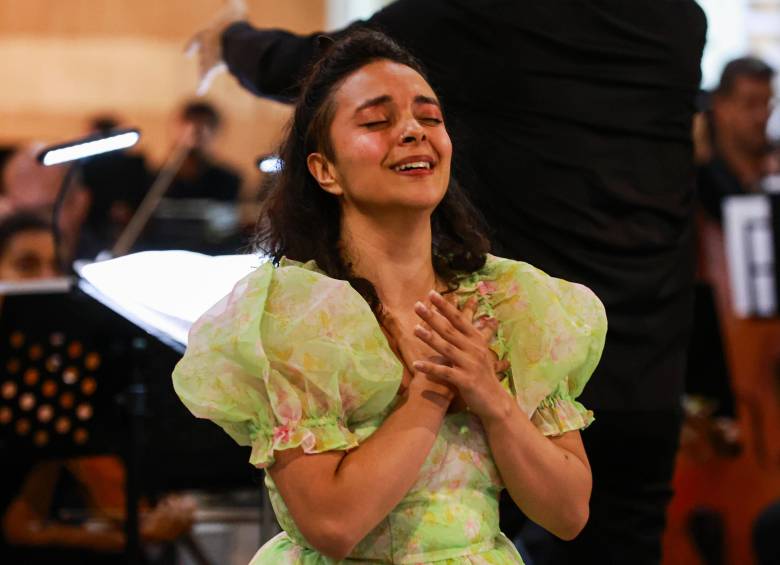 El programa del concierto incluye: Una mañana de primavera de L. Boulanger, Sinfonía n.º 41 “Júpiter” de Mozart y Cuatro últimas canciones de Strauss. FOTO Manuel Saldarriaga.