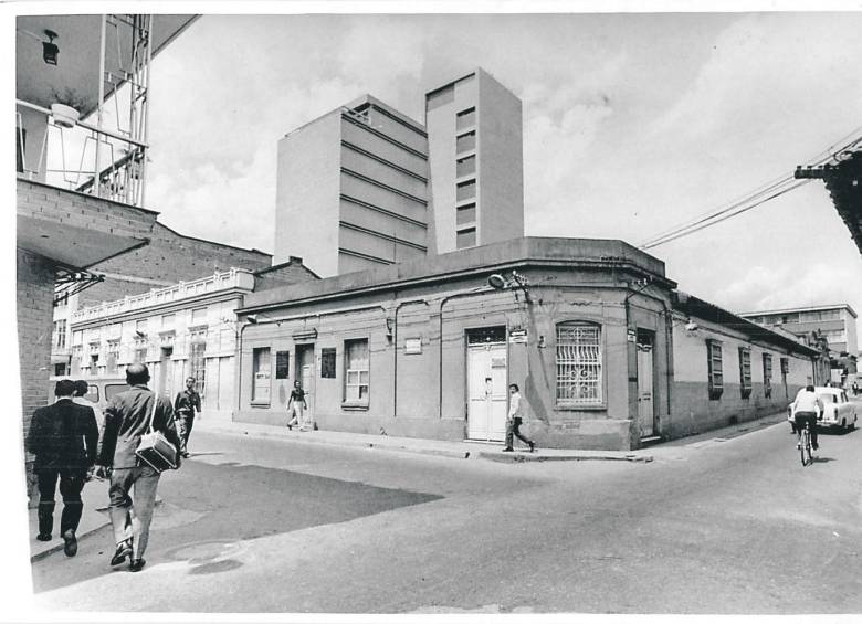 Esta foto, de 1972, retrata cómo se veía la casa en mejores tiempos. Foto: Archibo
