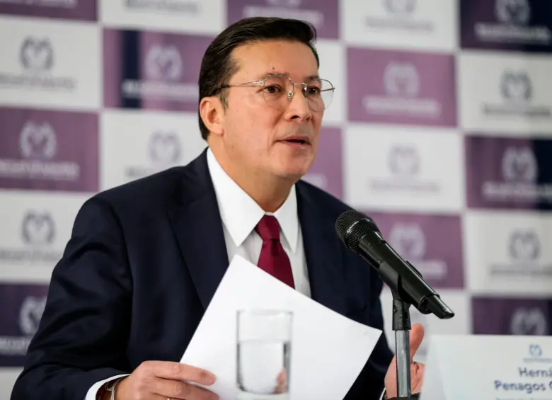 Penagos advirtió que “está en juego el orden institucional y, si se quiere, la democracia en sí misma”. FOTO colprensa