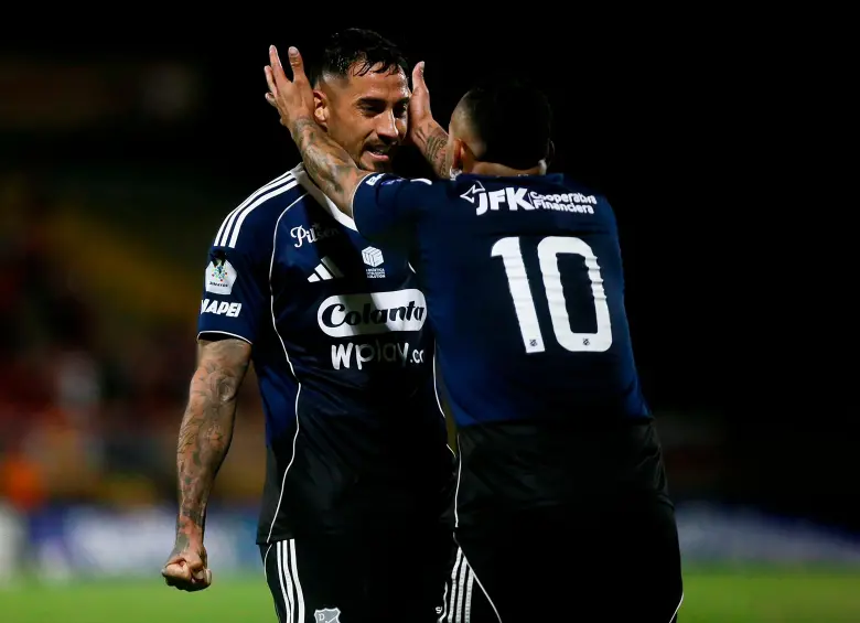 El delantero argentino Francisco Fydrizsewski es el goleador del Medellín en el segundo semestre del año. FOTO: Colprensa