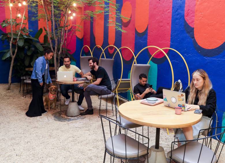 Los nómadas que llegan a Medellín provienen principalmente de ciudades como Nueva York (Estados Unidos),Londres (Inglaterra), Berlín (Alemania), Toronto (Canadá) y Sídney (Australia). FOTO JAIME PÉREZ