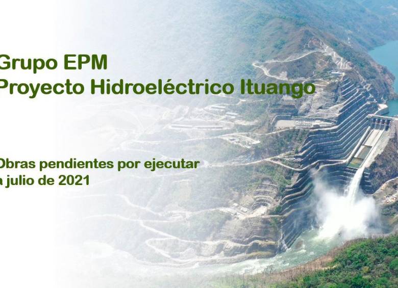 Reserva absoluta en visita de empresas a Hidroituango