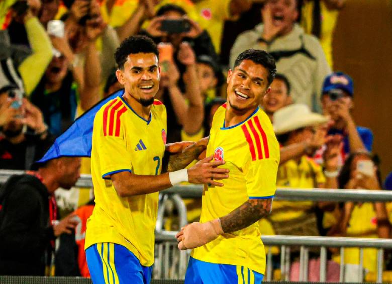 Luis Díaz y Juan Camilo “Cucho” Hernández, dos hombres que esperan brillar con Colombia en el Mundial. FOTO X-SELECCIÓN COLOMBIA