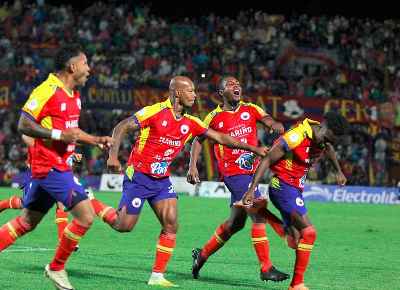 Pasto en el líder actual de la Liga BetPlay-1. FOTO COLPRENSA