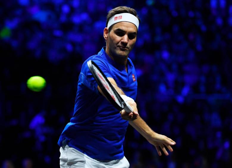 Durante su carrera como tenista profesional Federer ganó 1.251 partidos y solo perdió 276. Una de esas derrotas fue en su juego de despedida. FOTO: EFE