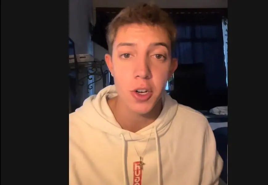 Carlos Galán, un estudiante universitario español de intercambio en Medellín. FOTO: Tomada de TikTok.