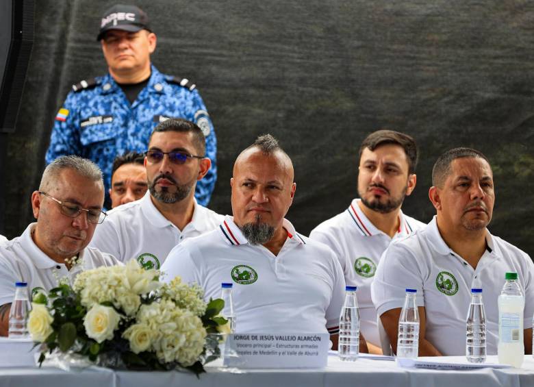 El 2 de junio de 2023 se instaló la mesa de conversaciones con las bandas del Valle de Aburrá. FOTO: MANUEL SALDARRIAGA.