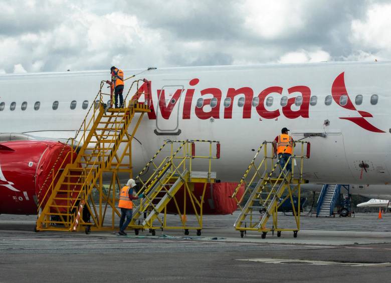 Avianca es la marca comercial del grupo de aerolíneas de pasajeros y aerolíneas de carga bajo el holding Avianca Holdings. FOTO Camilo Suárez