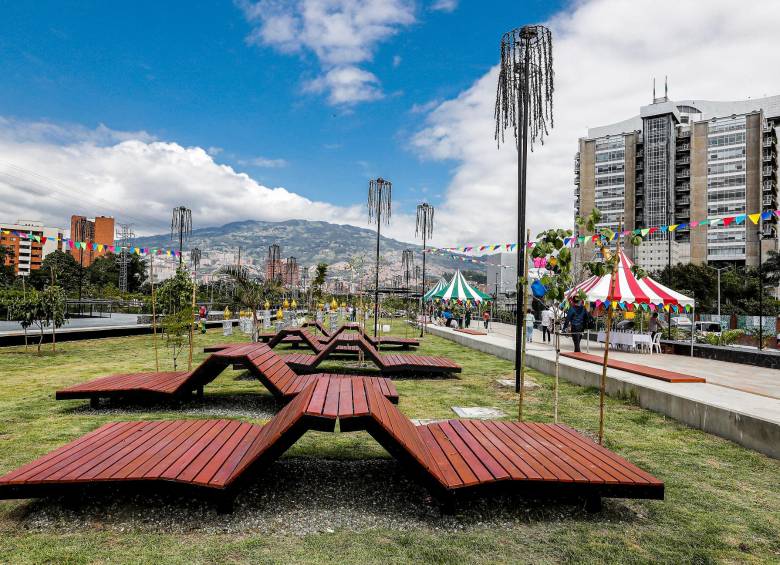 El proyecto Parques del Río se construyó entre 2012 y 2015 para que el Río Medellín estuviera más ligado a las dinámicas urbanas de la ciudad. FOTO jaime pérez