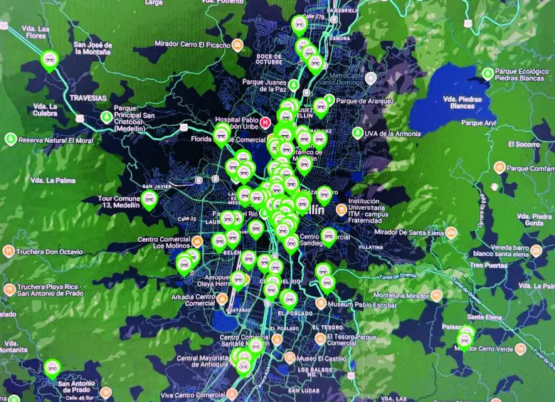 Brigde es la plataforma que se utiliza para solicitar la información de los siniestros en las vías de Medellín. Foto: Cortesía
