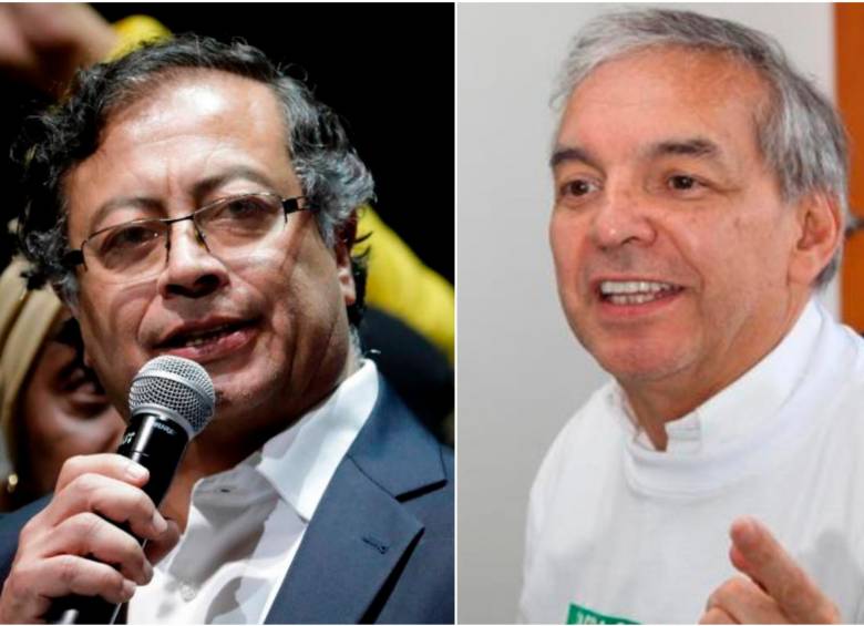 Gustavo Petro, presidente electo de Colombia (izq.); y Ricardo Bonilla, asesor económico de la campaña de Petro (der.) Foto: EFE y Colprensa