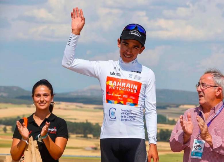 Santiago Buitrago es el mejor joven en Burgos. FOTO CORTESÍA