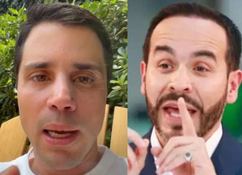 Tomás Uribe y Abelardo De la Espriella. Fotos: Manuel Saldarriaga, EL COLOMBIANO, y Colprensa.